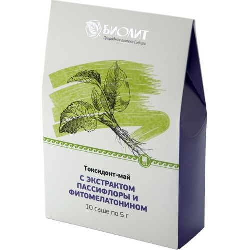 Купить Токсидонт-май с экстрактами пассифлоры и фитомелатонином  г. Сергиев Посад  